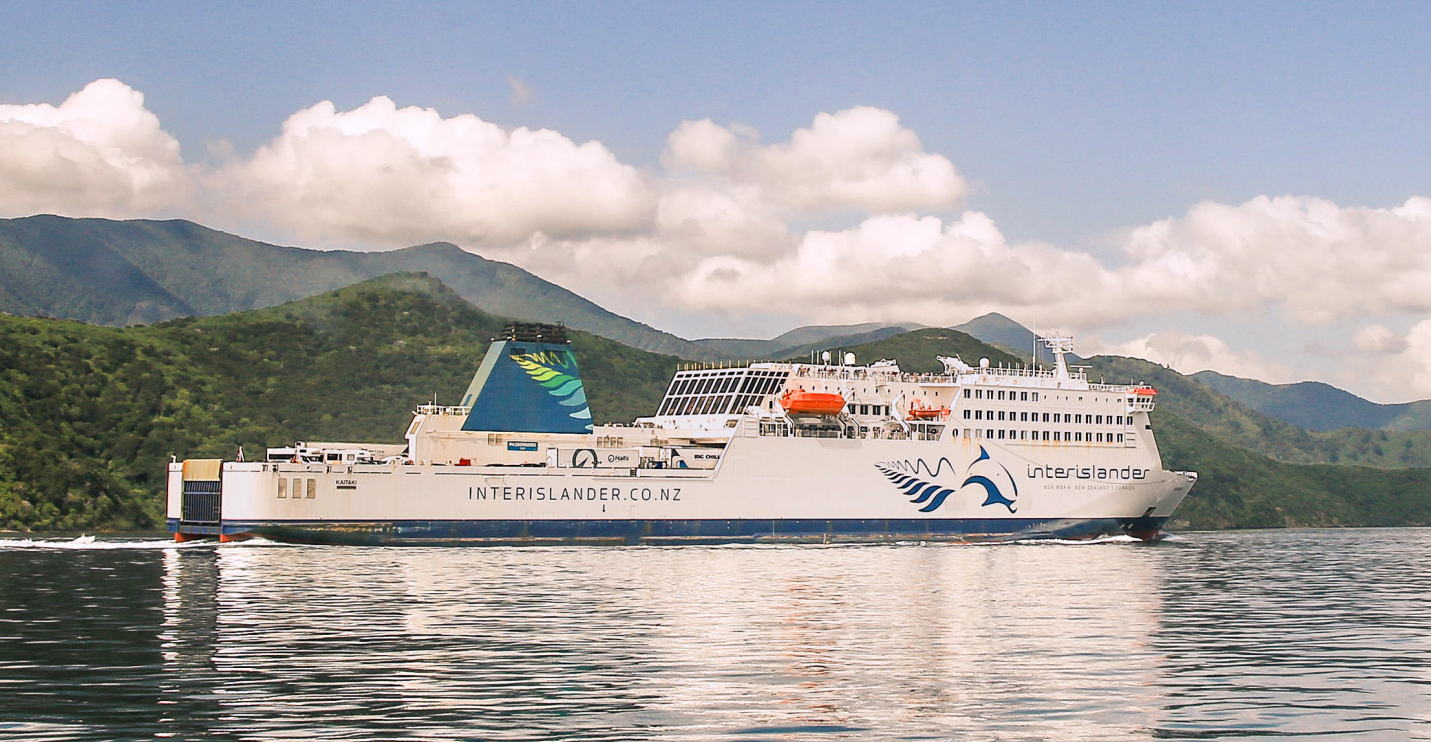 First installation for Interislander, New Zealand Qtagg